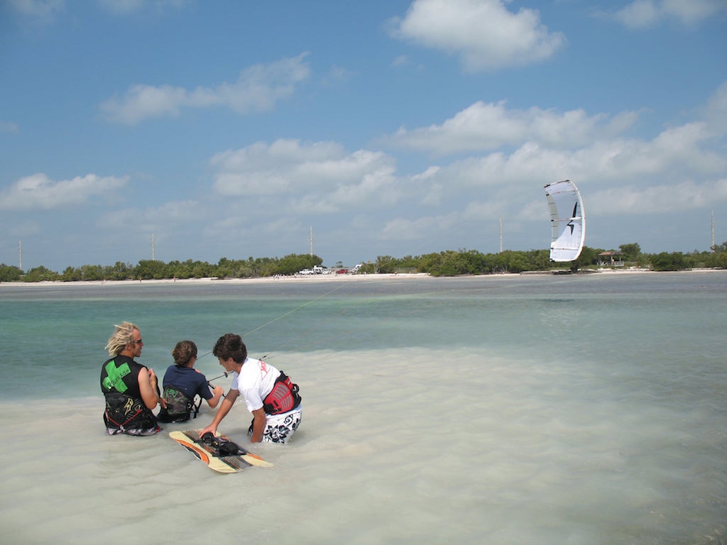 Kiteboarding in the Florida Keys